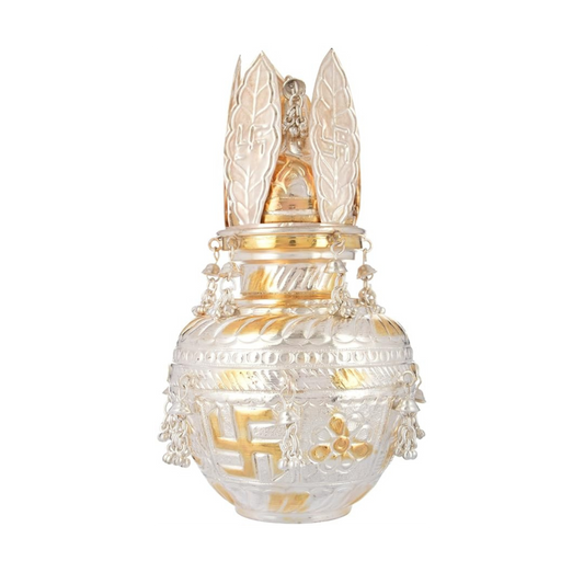Silver and Golden Plated Kalash