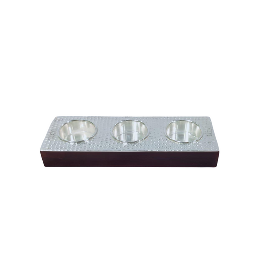 Silver Plated Candle Stand