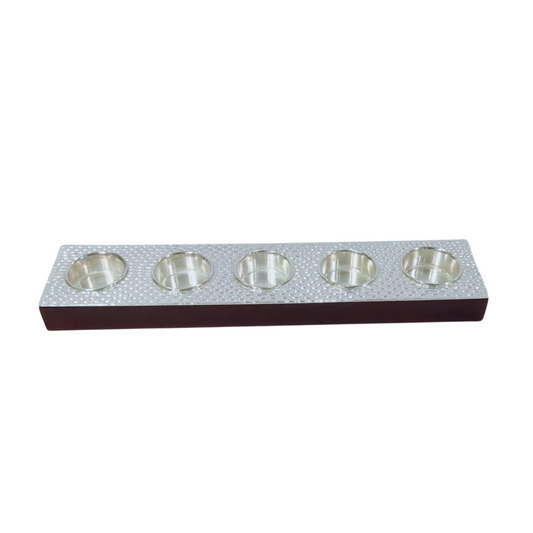 Silver Plated Candle Stand