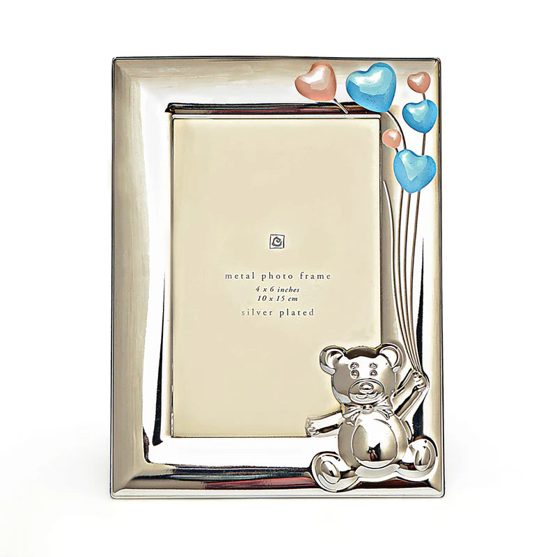 Silver plated kids photoframe