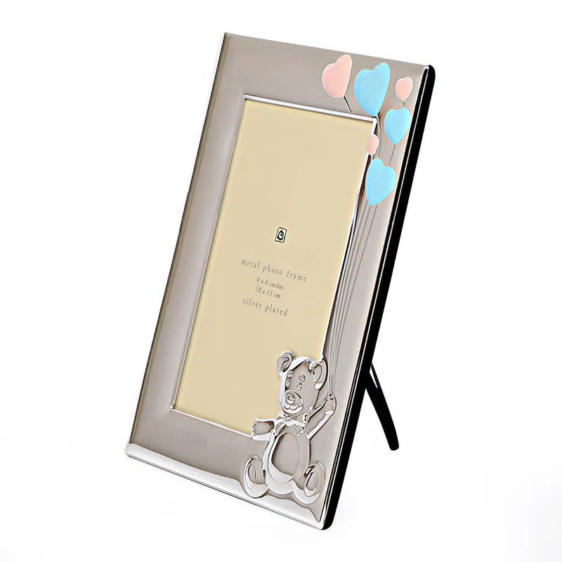 Silver plated kids photoframe