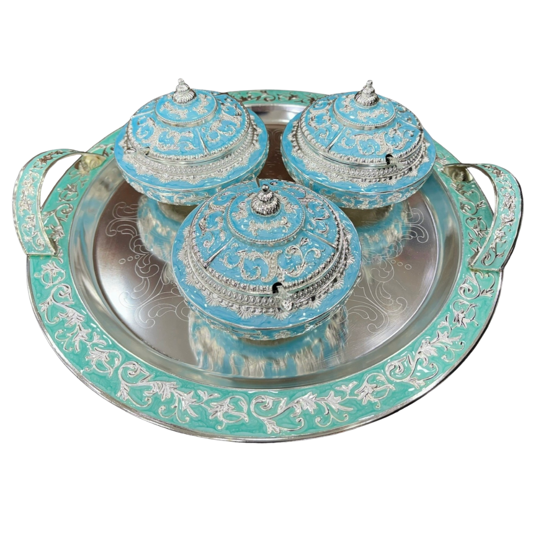Enamel Candy Set (Blue)