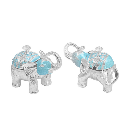 Enamel Elephant Candy (Blue)