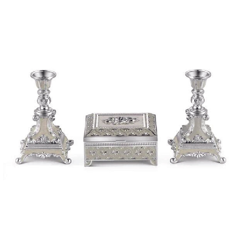 Enamel jewellery and candle stand gifting set
