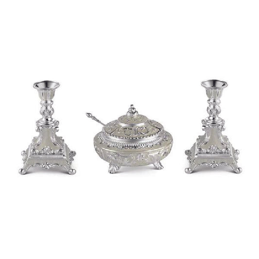 Enamel candy and candle stand gifting set