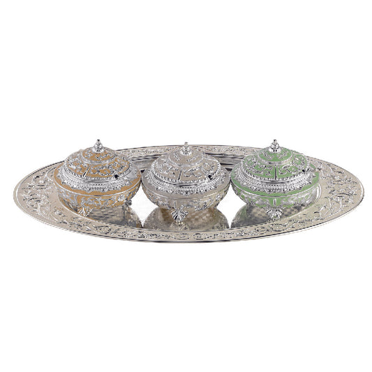 Enamel candy set of 3