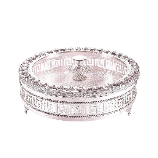 Round Dry Fruit and Mukhvas Box