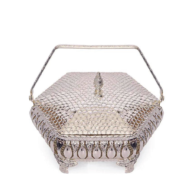 Hexagon Dry Fruit and Mukhvas Box