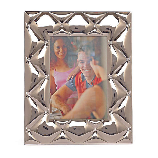 Silver plated photo frame