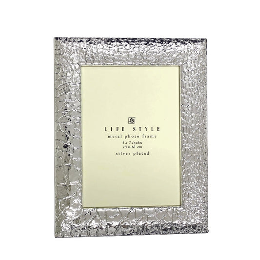 Silver plated photo frame