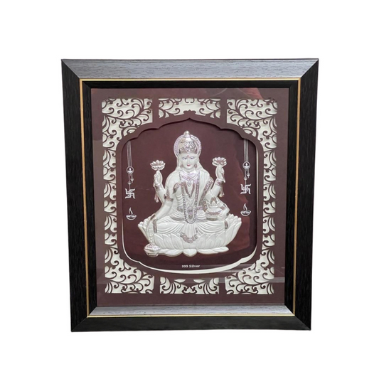 999 Silver Lakshmiji Frame