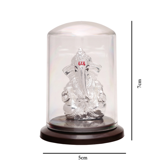 Silver Ganesh Idol