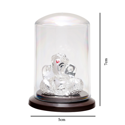 Silver Ganesh Idol
