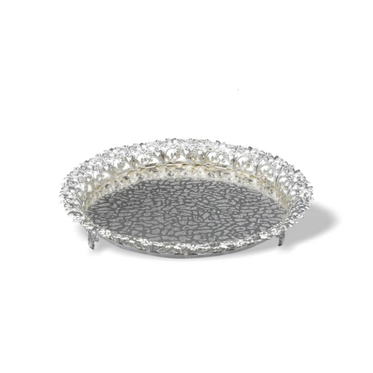German silver tray
