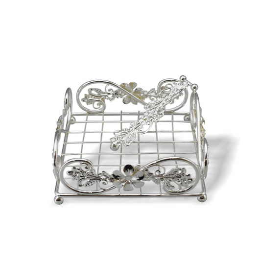 Metal napkin holder