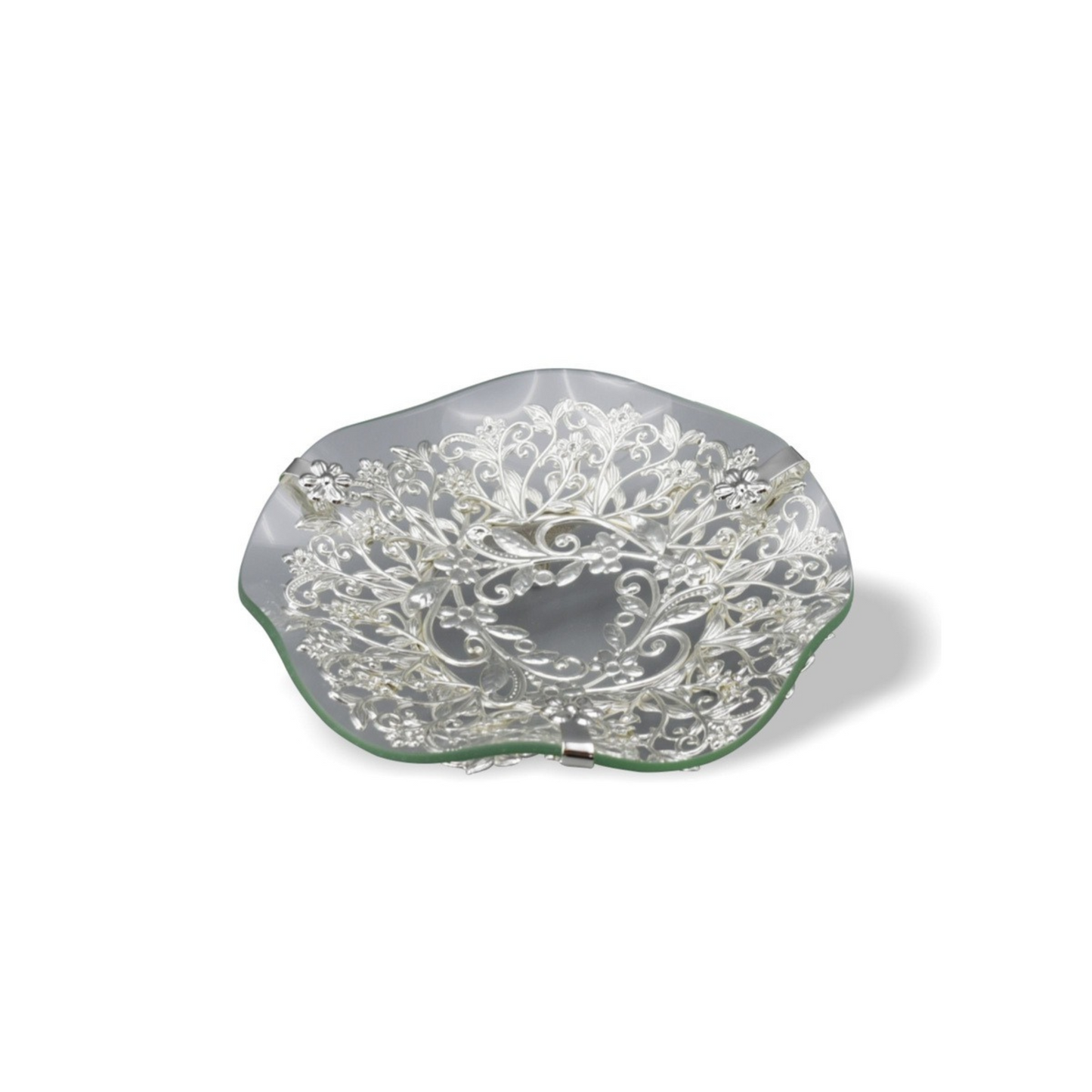 German silver small tray