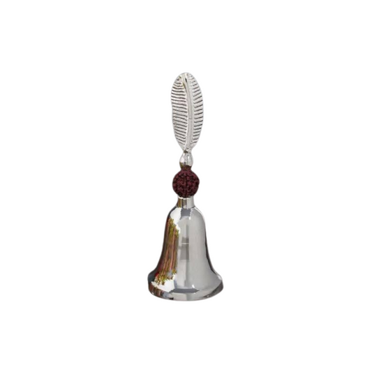 Silver Rudraksh Bell