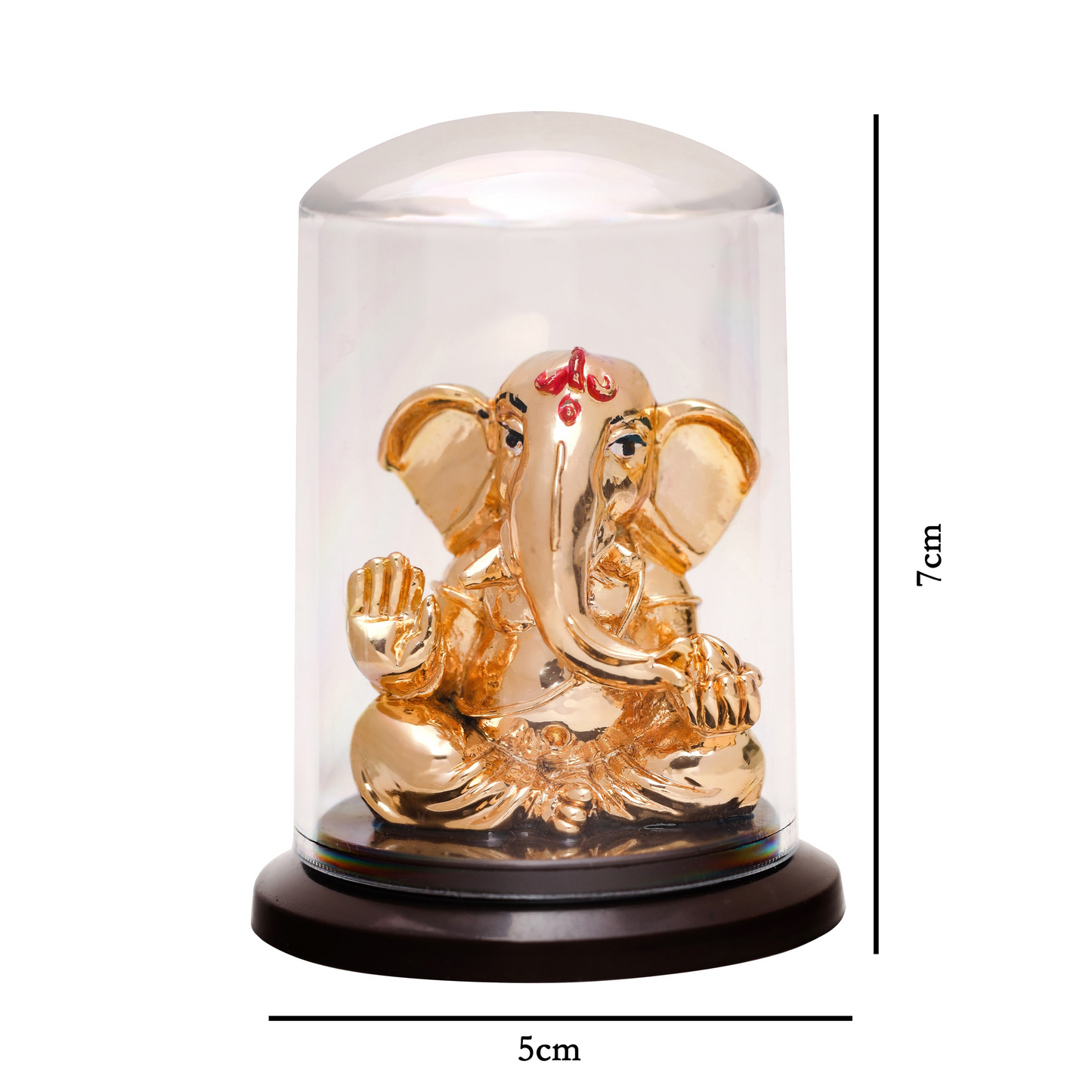 Gold Plated Ganesh Idol
