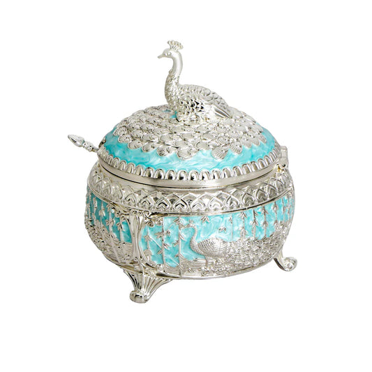 Enamel peacock candy
