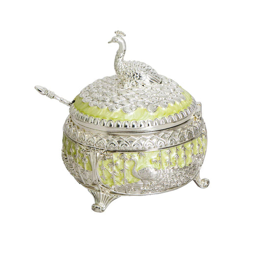 Enamel peacock candy