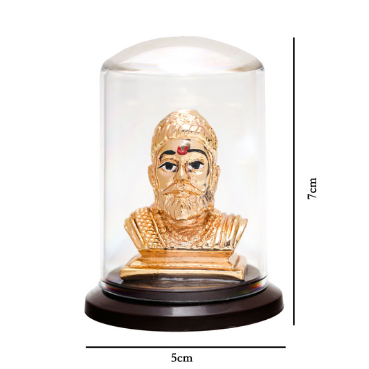 Gold Shivaji Idol