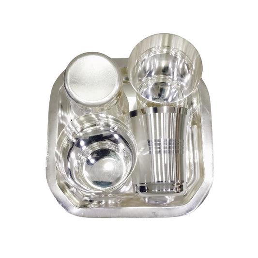 German Silver Glass Set