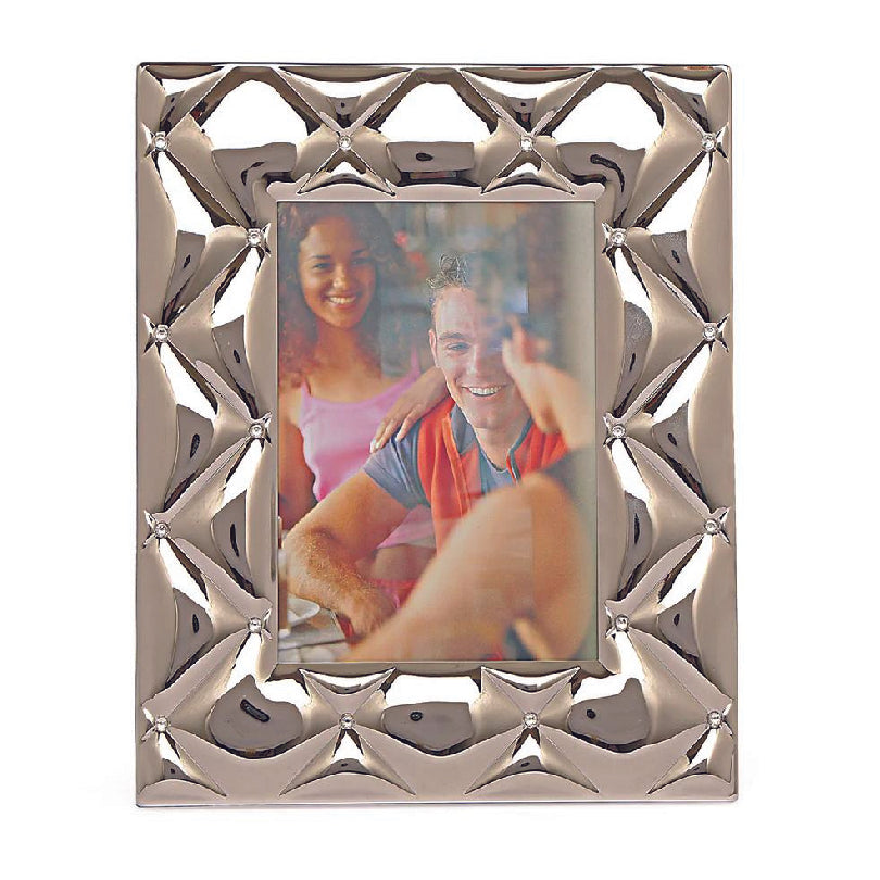 Silver plated photo frame